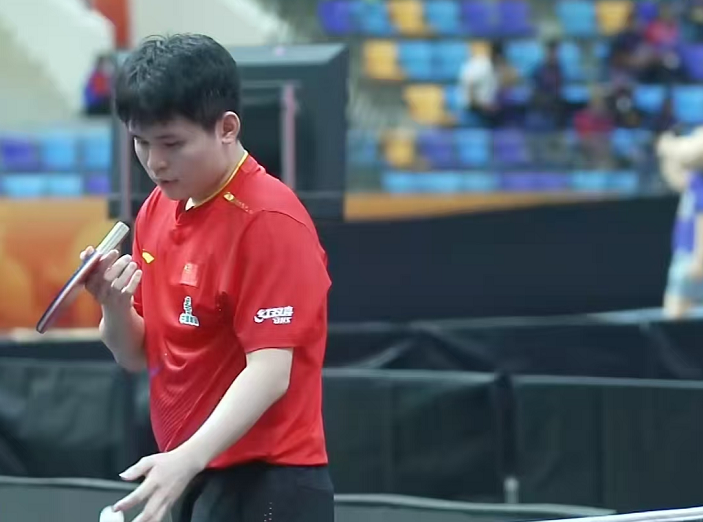 疯狂庆祝, 林诗栋心态